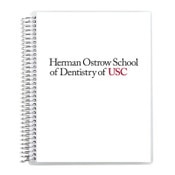 USC Trojans Herman Ostrow School of Dentistry of USC Spiral Notebook